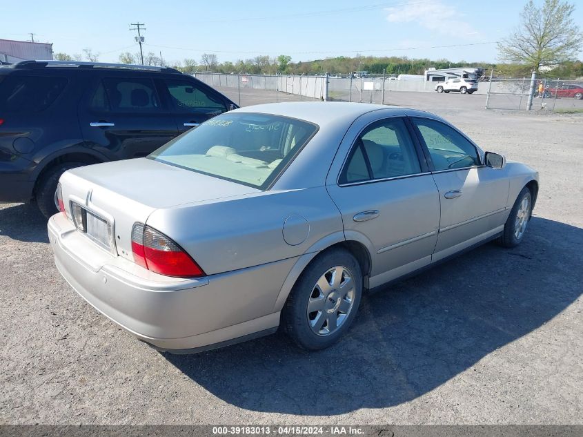 1LNHM86S35Y600918 | 2005 LINCOLN LS