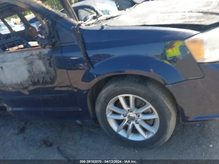 2014 DODGE GRAND CARAVAN SXT - 2C4RDGCG7ER128066