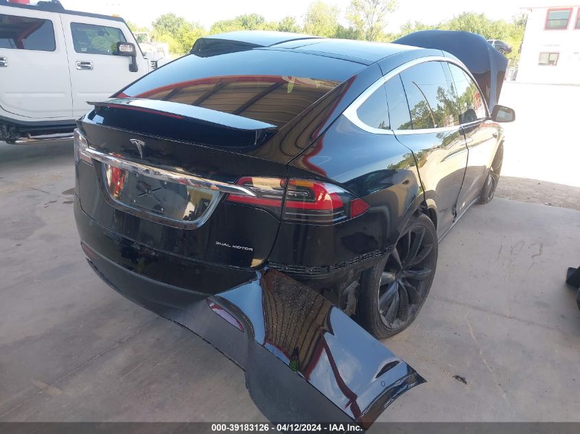 2019 Tesla Model X VIN: 5YJXCDE29KF186214 Lot: 39183126