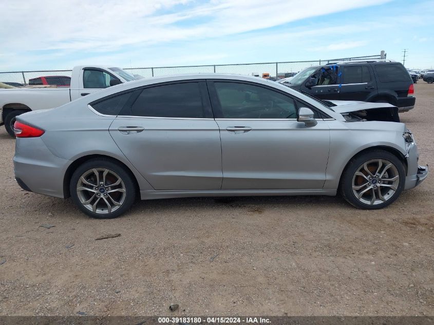 2020 Ford Fusion Sel VIN: 3FA6P0CD6LR117550 Lot: 39183180