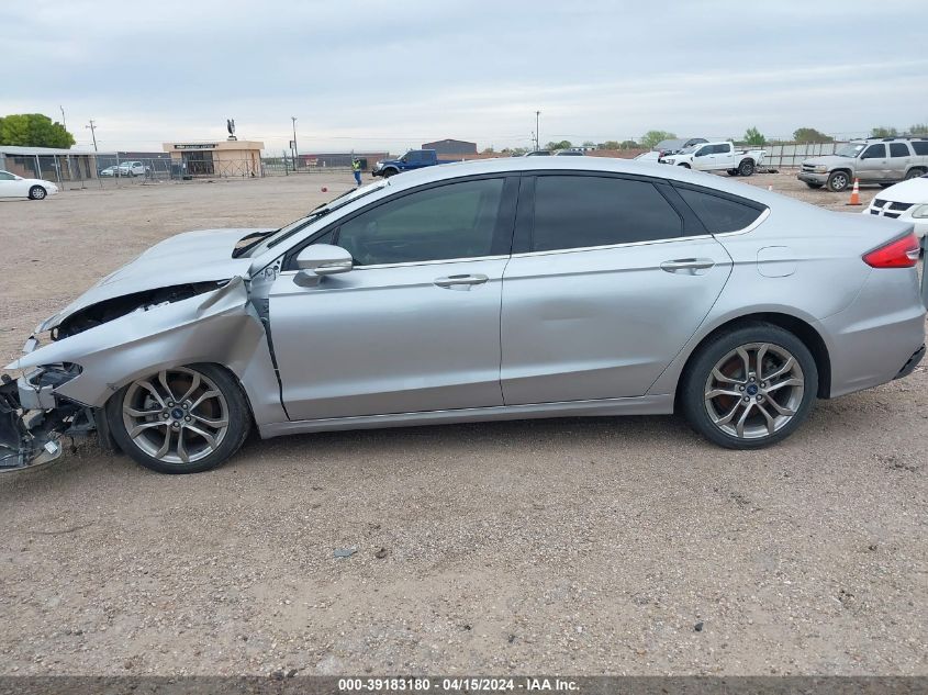 2020 Ford Fusion Sel VIN: 3FA6P0CD6LR117550 Lot: 39183180