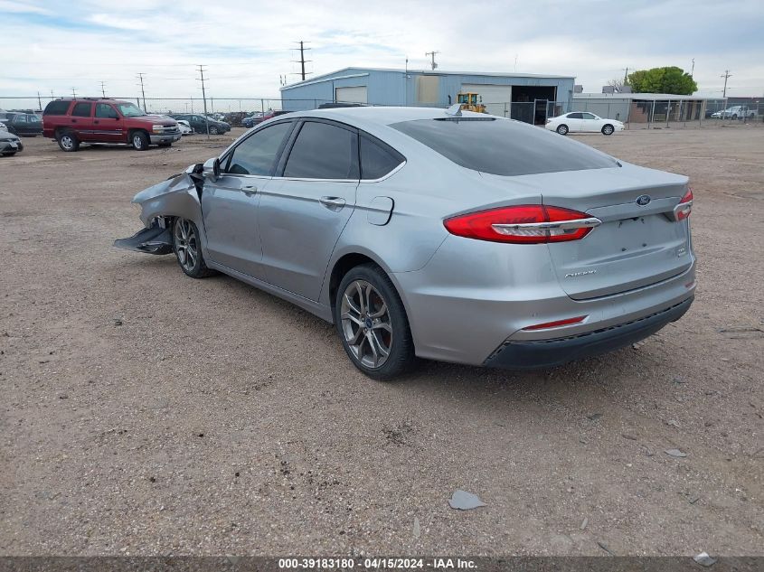 2020 Ford Fusion Sel VIN: 3FA6P0CD6LR117550 Lot: 39183180