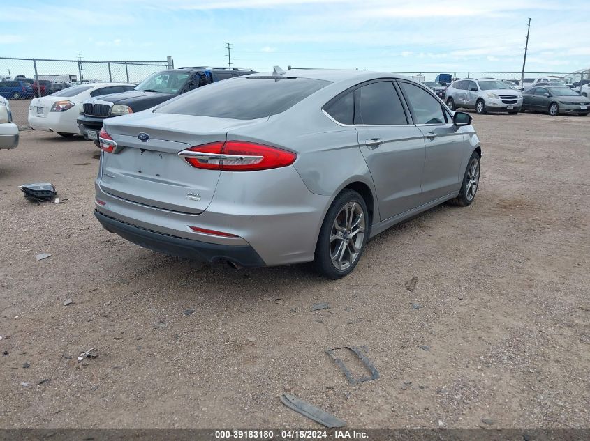 2020 Ford Fusion Sel VIN: 3FA6P0CD6LR117550 Lot: 39183180