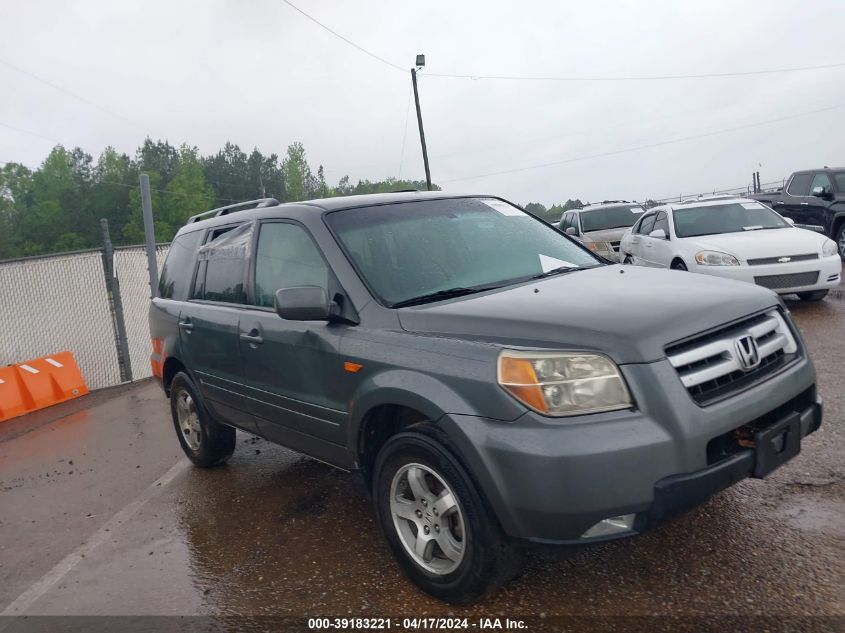 2007 Honda Pilot Ex VIN: 5FNYF284178027949 Lot: 39240901