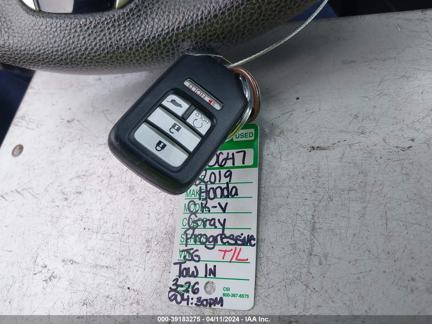 VIN 7FARW1H52KE024305 2019 HONDA CR-V EX