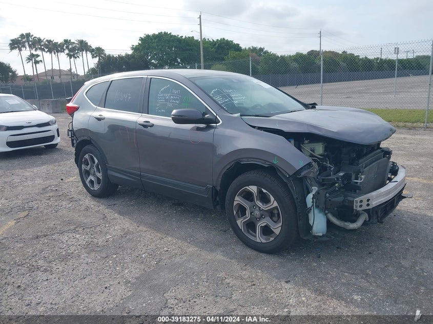 VIN 7FARW1H52KE024305 2019 HONDA CR-V EX