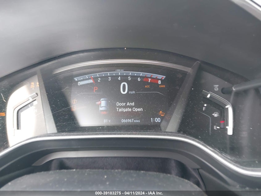 VIN 7FARW1H52KE024305 2019 HONDA CR-V EX