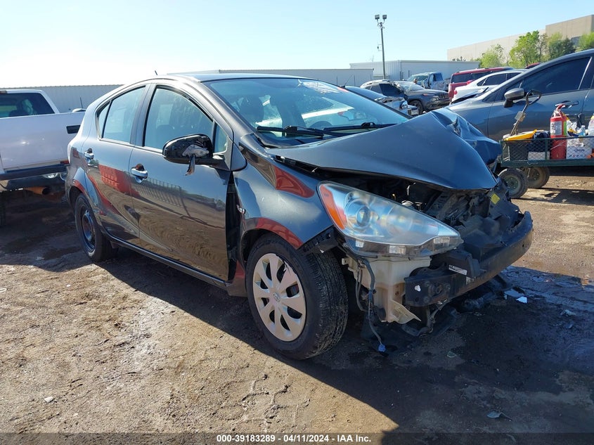 2012 Toyota Prius C Two VIN: JTDKDTB36C1505996 Lot: 39183289