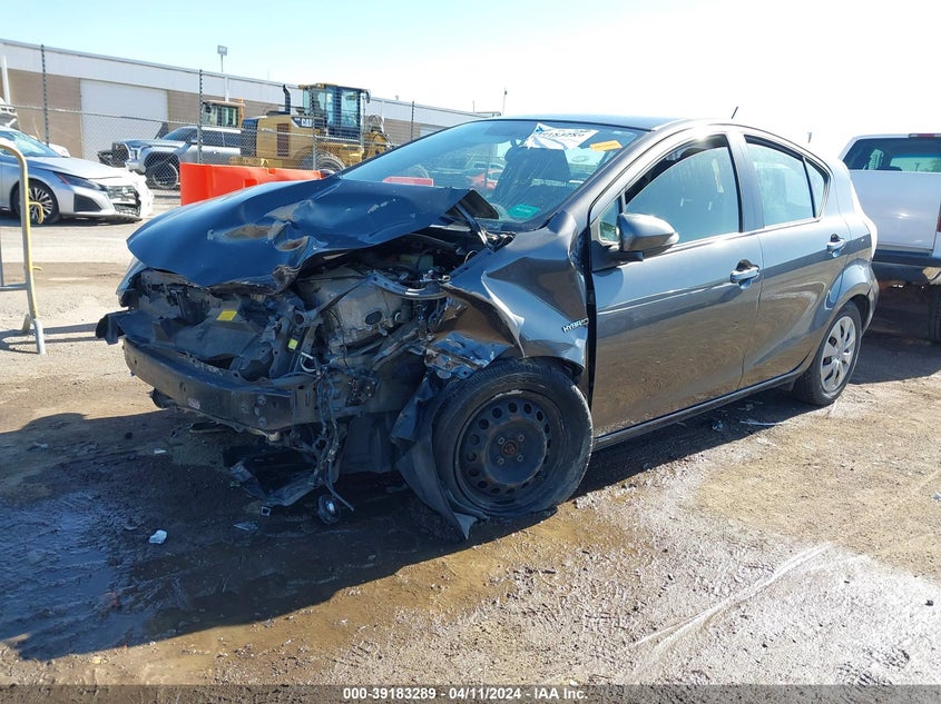 2012 Toyota Prius C Two VIN: JTDKDTB36C1505996 Lot: 39183289