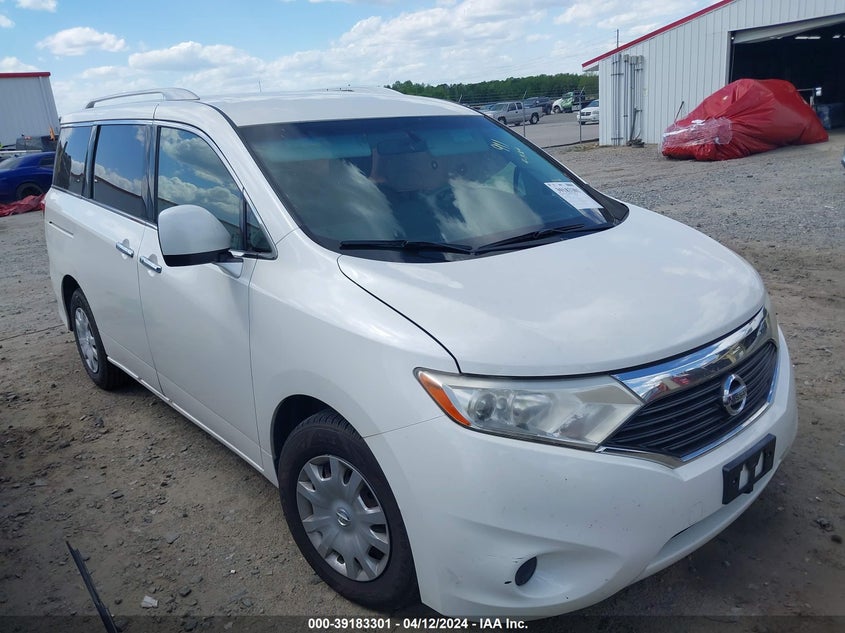 2012 Nissan Quest S VIN: JN8AE2KP5C9031714 Lot: 39183301