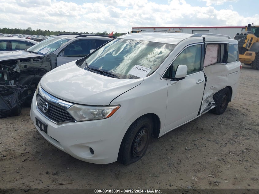 2012 Nissan Quest S VIN: JN8AE2KP5C9031714 Lot: 39183301