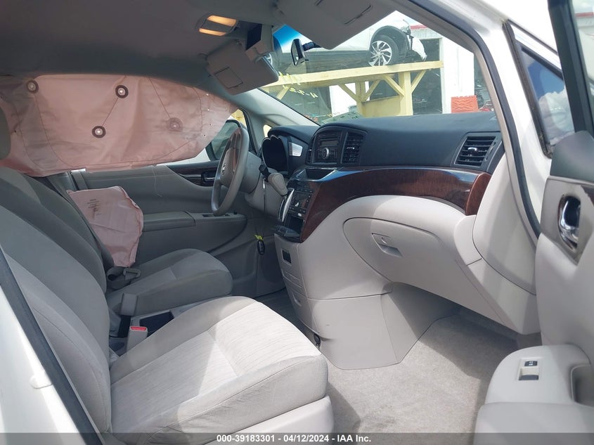 2012 Nissan Quest S VIN: JN8AE2KP5C9031714 Lot: 39183301