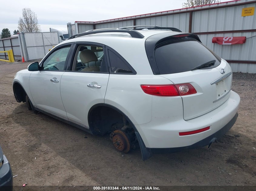 2007 Infiniti Fx35 VIN: JNRAS08W97X206216 Lot: 39183344