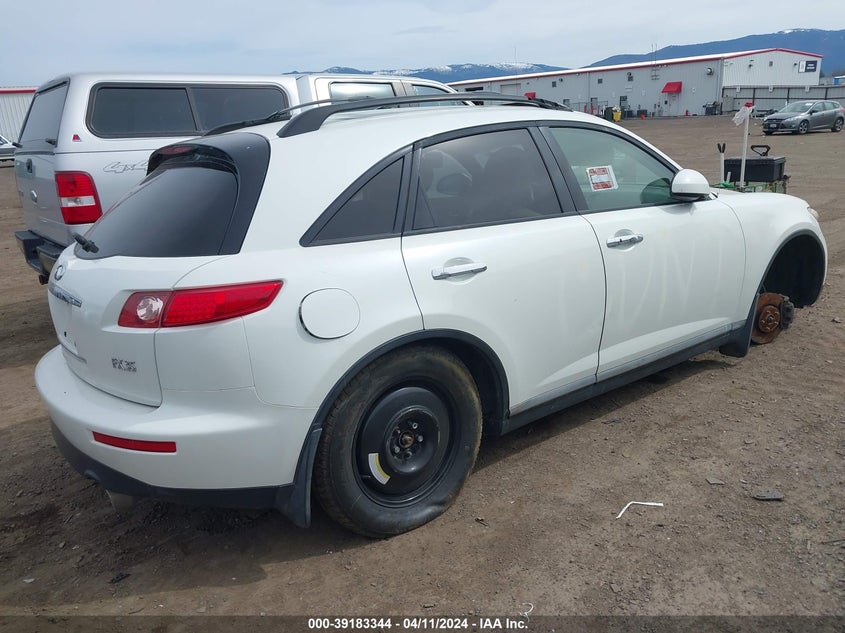 2007 Infiniti Fx35 VIN: JNRAS08W97X206216 Lot: 39183344