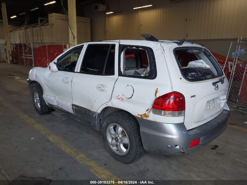 2005 Hyundai Santa Fe Gls/Lx VIN: KM8SC73E75U025683 Lot: 40863700