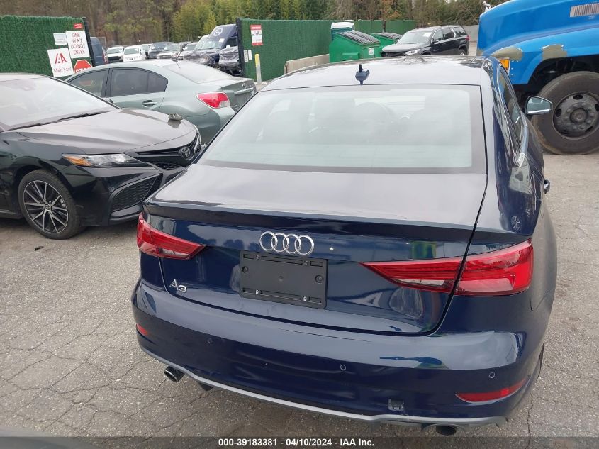 WAUJ8GFF0J1031954 | 2018 AUDI A3