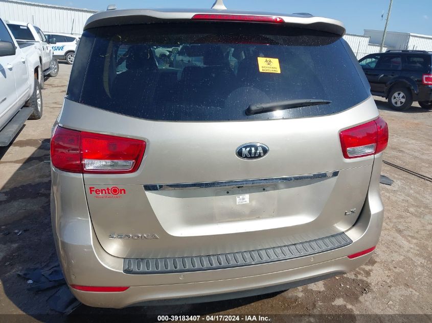 2017 Kia Sedona Lx VIN: KNDMB5C11H6266861 Lot: 39183407