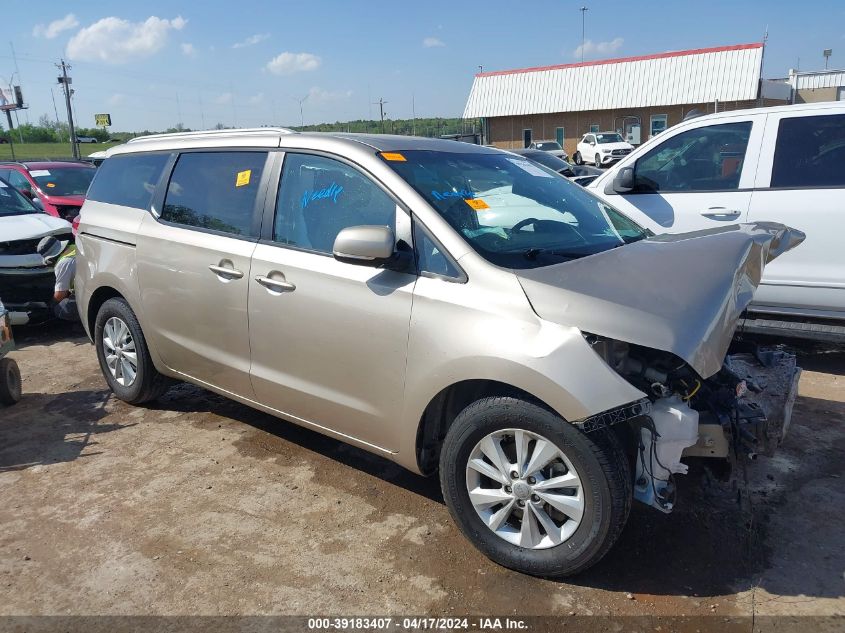 2017 Kia Sedona Lx VIN: KNDMB5C11H6266861 Lot: 39183407