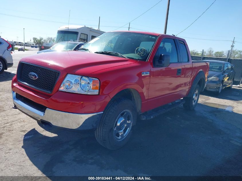 2005 Ford F-150 Fx4/Lariat/Xl/Xlt VIN: 1FTPX14595FA95636 Lot: 39183441