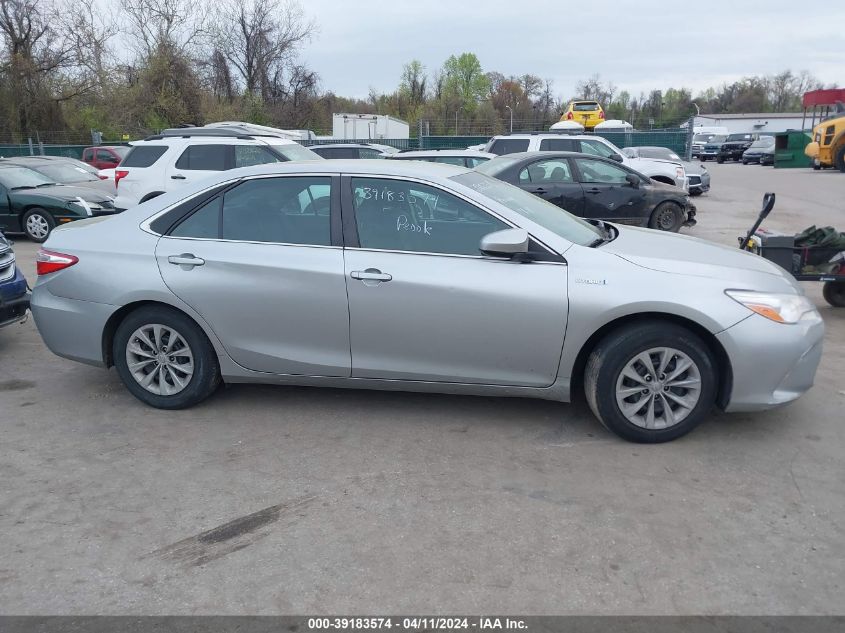 4T1BD1FK1HU216144 | 2017 TOYOTA CAMRY HYBRID