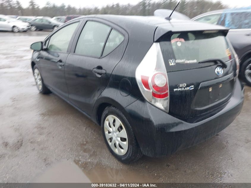 JTDKDTB32C1506076 | 2012 TOYOTA PRIUS C