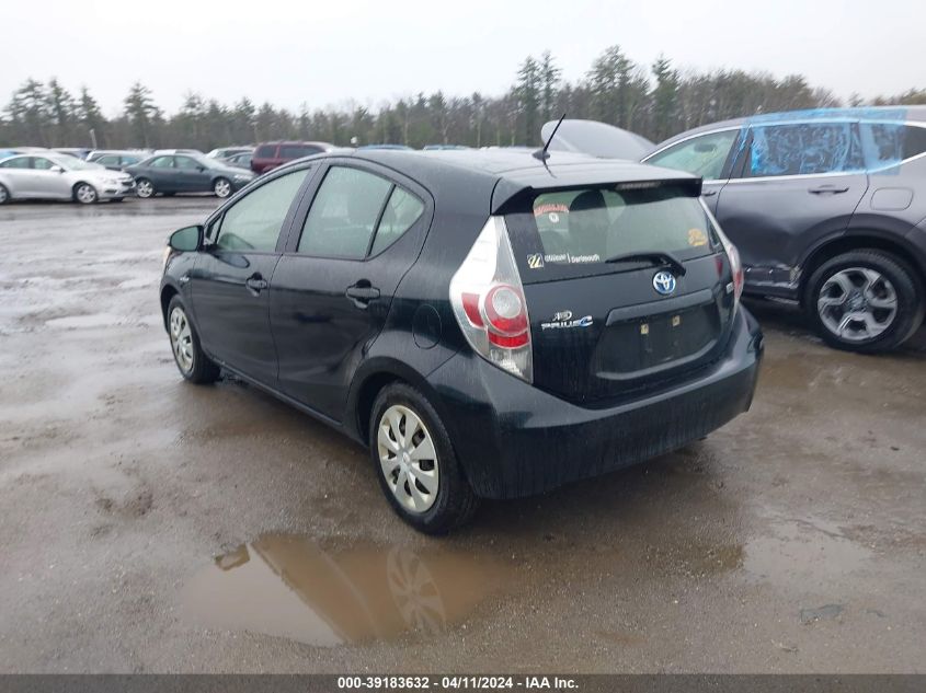 JTDKDTB32C1506076 | 2012 TOYOTA PRIUS C