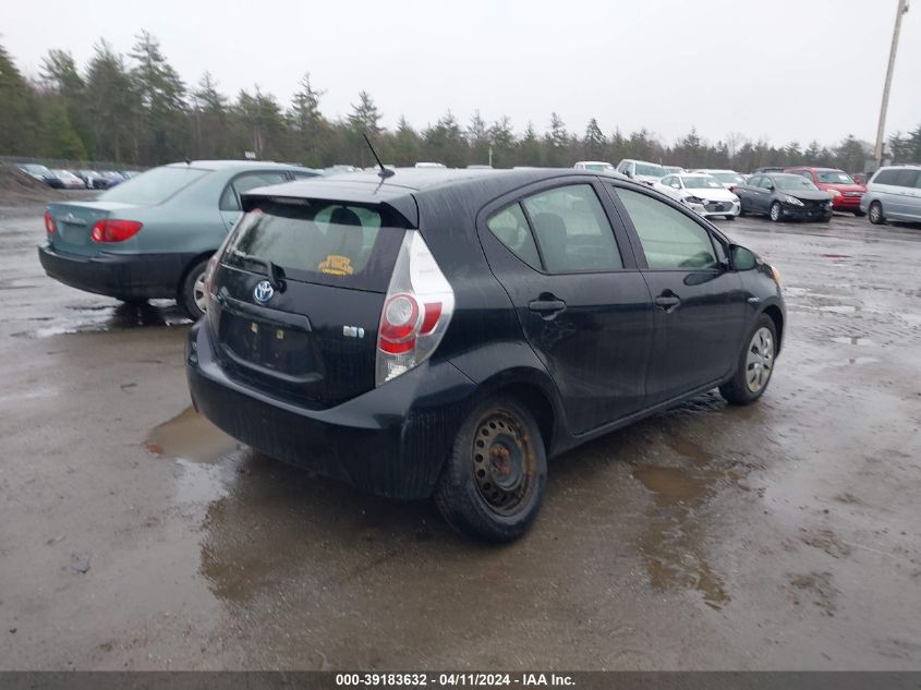 JTDKDTB32C1506076 | 2012 TOYOTA PRIUS C