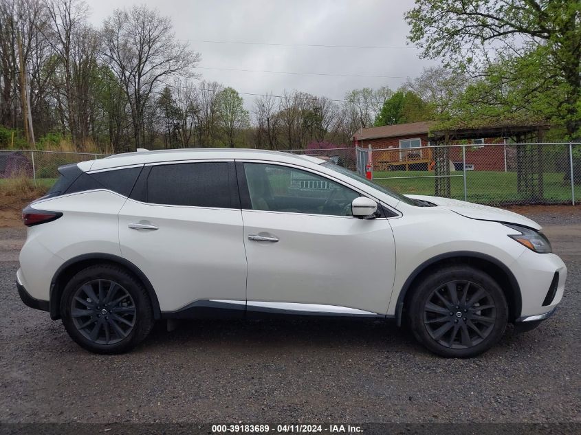 2021 Nissan Murano Platinum Intelligent Awd VIN: 5N1AZ2DS2MC110730 Lot: 39183689