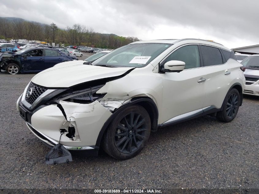 2021 Nissan Murano Platinum Intelligent Awd VIN: 5N1AZ2DS2MC110730 Lot: 39183689