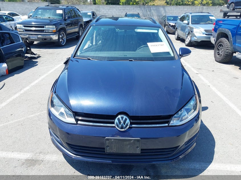 2015 VOLKSWAGEN GOLF SPORTWAGEN TDI S 4-DOOR - 3VWFA7AU8FM516384