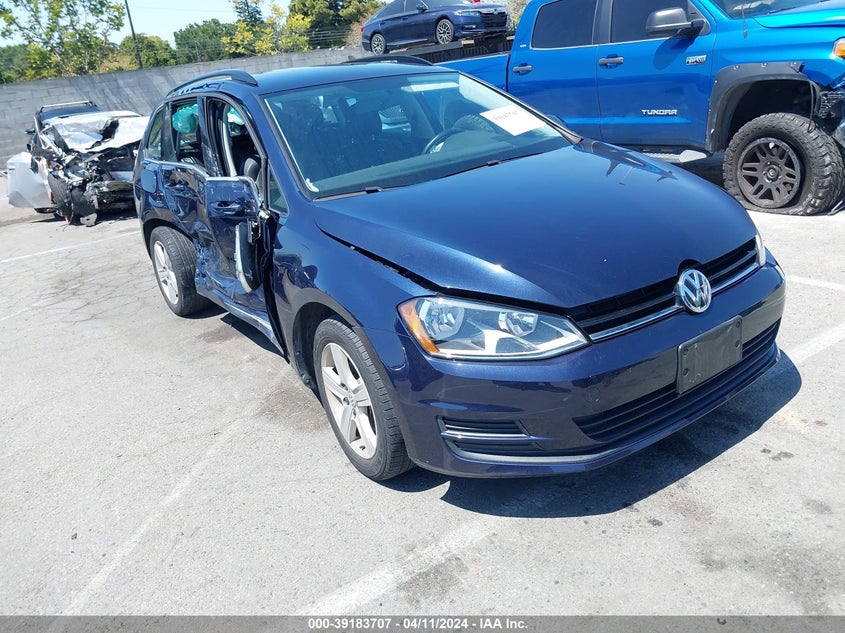 2015 VOLKSWAGEN GOLF SPORTWAGEN TDI S 4-DOOR - 3VWFA7AU8FM516384