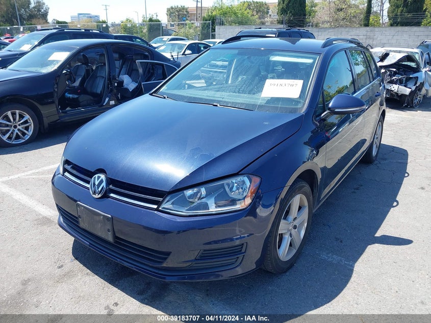 2015 VOLKSWAGEN GOLF SPORTWAGEN TDI S 4-DOOR - 3VWFA7AU8FM516384