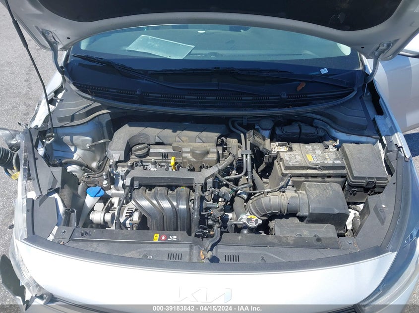 VIN 3KPA24AD2NE441084 2022 KIA RIO LX/S