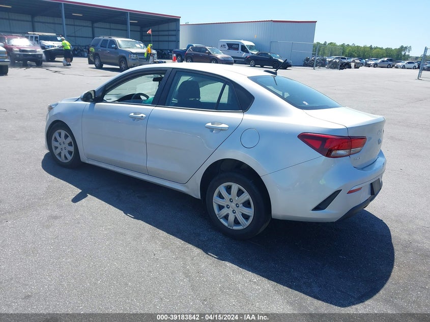 VIN 3KPA24AD2NE441084 2022 KIA RIO LX/S