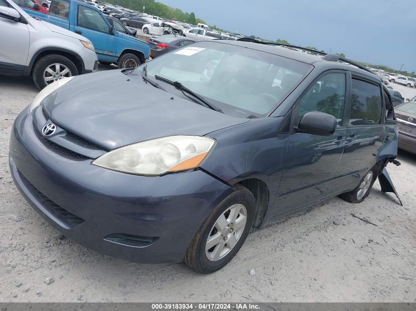 2010 Toyota Sienna Le VIN: 5TDKK4CC0AS327223 Lot: 39183934