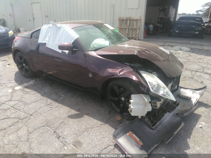 2006 Nissan 350Z Touring VIN: JN1AZ34D16M331554 Lot: 39183939