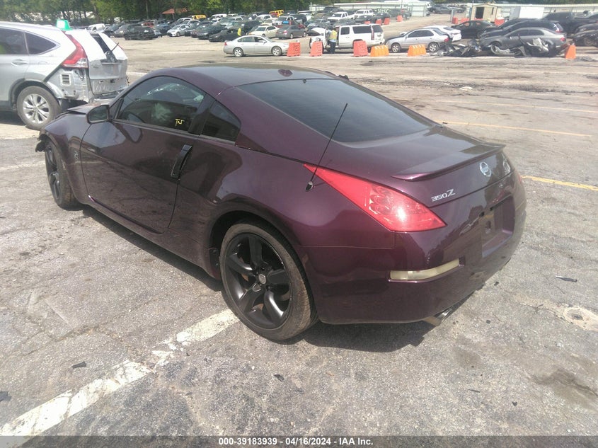2006 Nissan 350Z Touring VIN: JN1AZ34D16M331554 Lot: 39183939