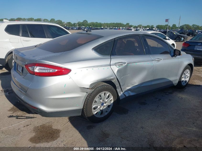 2014 FORD FUSION S - 3FA6P0G7XER108129