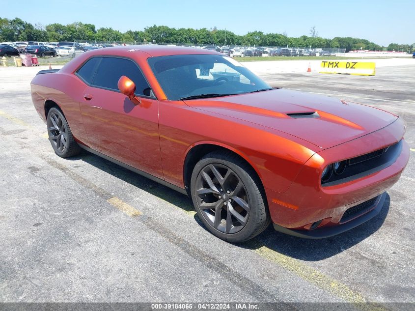 2021 Dodge Challenger Sxt VIN: 2C3CDZAGXMH604789 Lot: 39184065