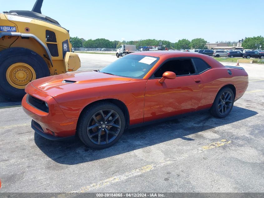 2021 Dodge Challenger Sxt VIN: 2C3CDZAGXMH604789 Lot: 39184065