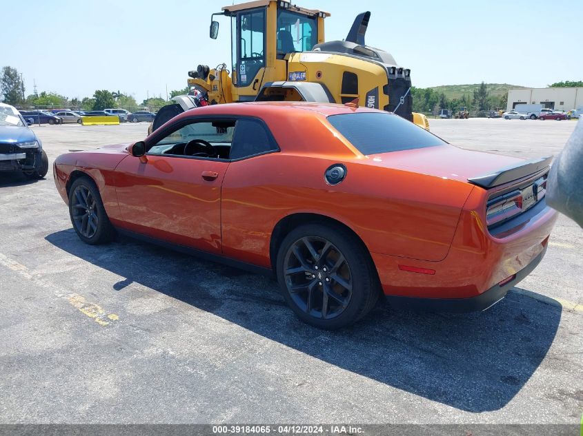 2021 Dodge Challenger Sxt VIN: 2C3CDZAGXMH604789 Lot: 39184065