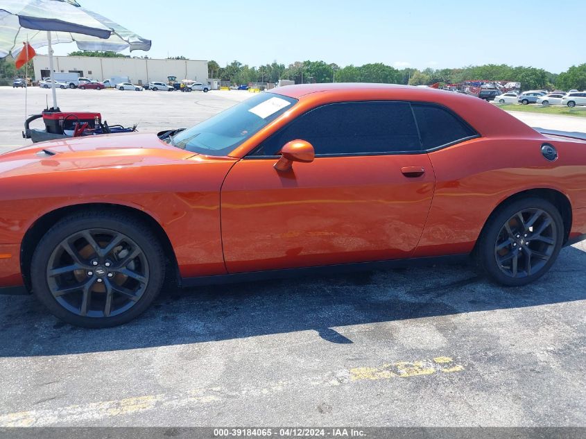 2021 Dodge Challenger Sxt VIN: 2C3CDZAGXMH604789 Lot: 39184065