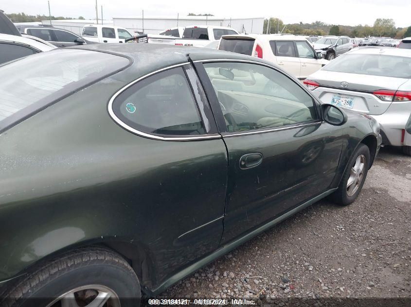 2000 Oldsmobile Alero Gl2 VIN: 1G3NL12T5YC321293 Lot: 39184121