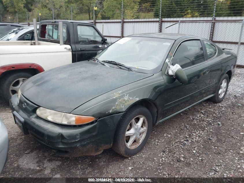 2000 Oldsmobile Alero Gl2 VIN: 1G3NL12T5YC321293 Lot: 39184121