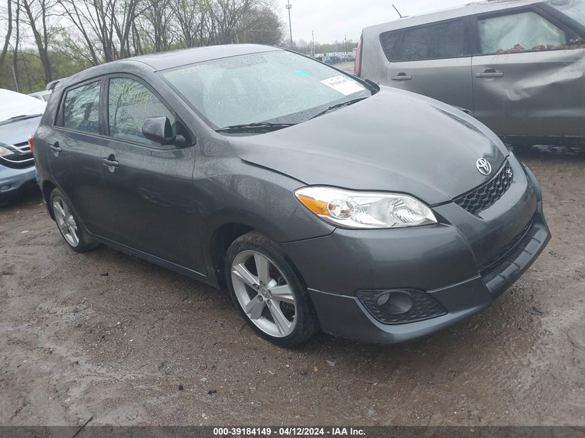 2010 Toyota Matrix S VIN: 2T1LE4EE3AC015576 Lot: 39184149