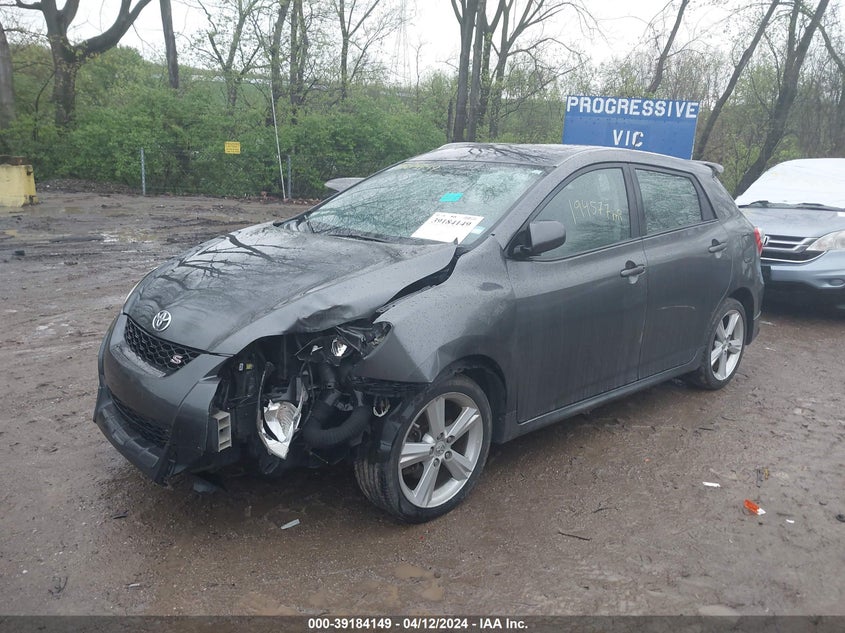 2010 Toyota Matrix S VIN: 2T1LE4EE3AC015576 Lot: 39184149