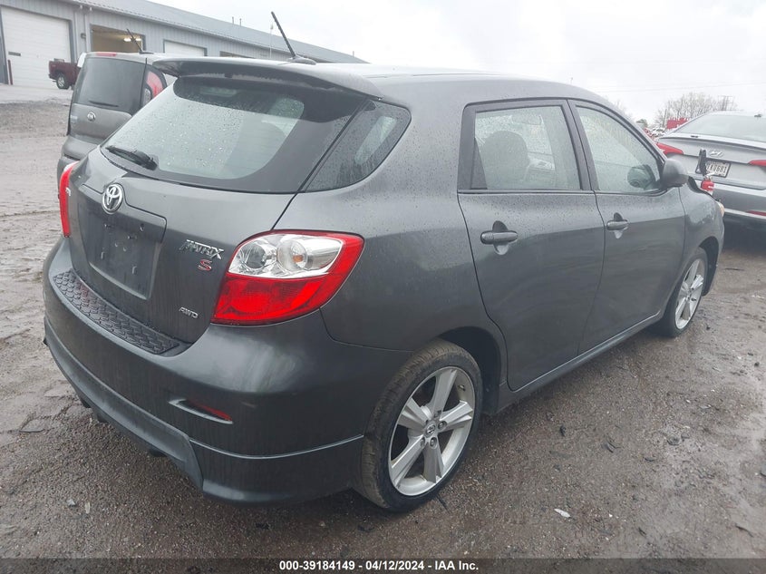 2010 Toyota Matrix S VIN: 2T1LE4EE3AC015576 Lot: 39184149