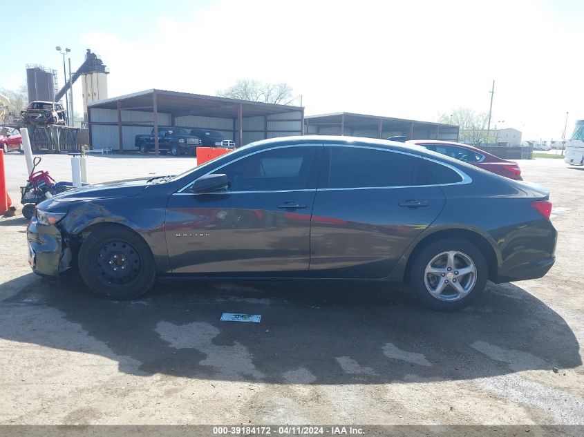 2018 Chevrolet Malibu 1Fl VIN: 1G1ZC5ST5JF154343 Lot: 39184172