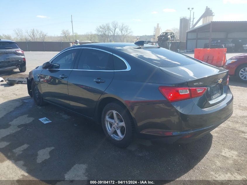 2018 Chevrolet Malibu 1Fl VIN: 1G1ZC5ST5JF154343 Lot: 39184172