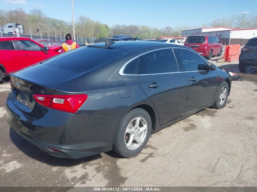 2018 Chevrolet Malibu 1Fl VIN: 1G1ZC5ST5JF154343 Lot: 39184172